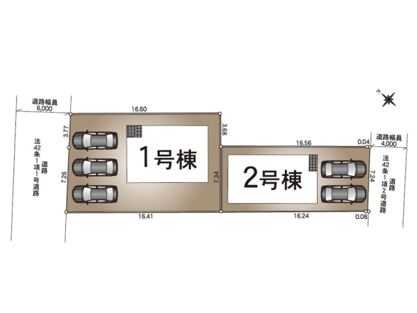 西区内野山手第1　2号棟　　全2棟