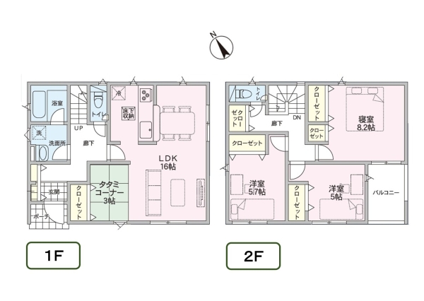 新発田市大栄町第2　2号棟　全2棟