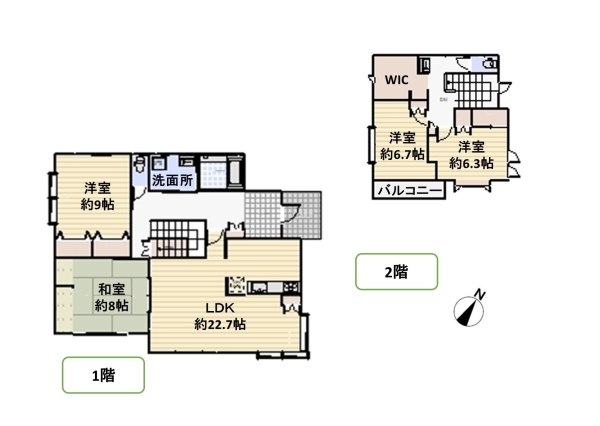 新潟市西区真砂４丁目の中古一戸建て