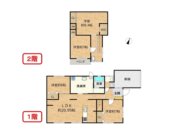 江南区江口　中古戸建