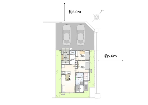 秋葉区新町2丁目　新築戸建