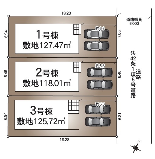 東区紫竹第13　3号棟　　全3棟