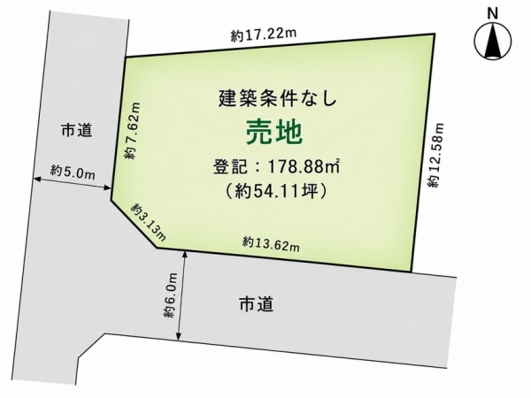 江南区元町5丁目　売地