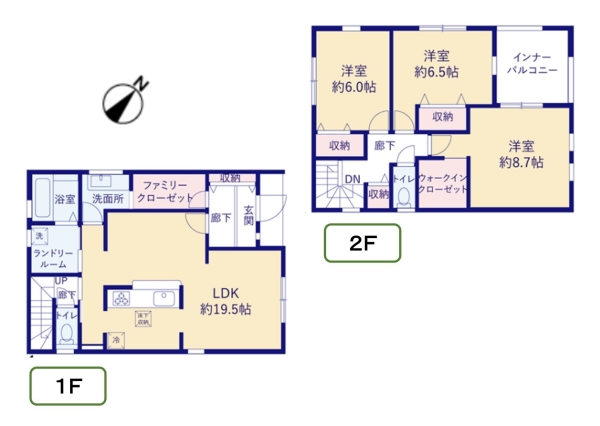 西区真砂第3　1号棟　全3棟