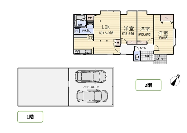 新潟市西区真砂４丁目の中古一戸建て