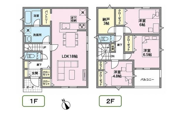 新発田市諏訪町第1　3号棟　全3棟