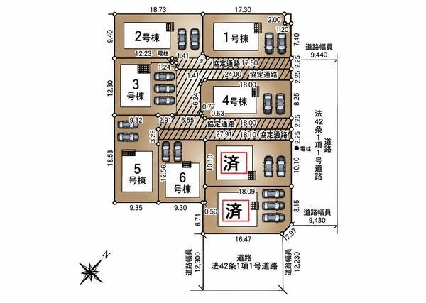 長岡市川崎第1　1号棟　全8棟