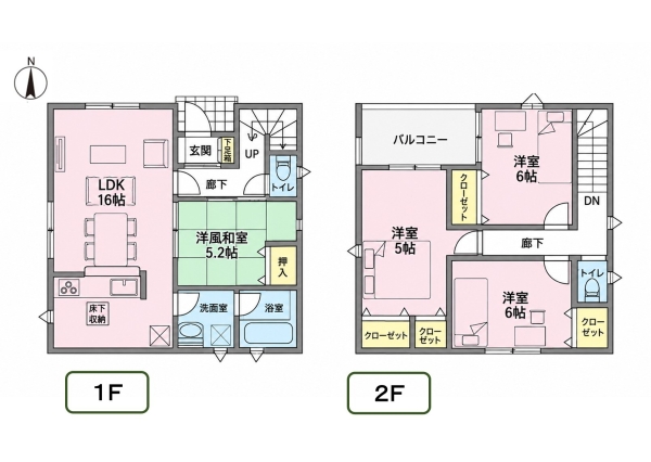 長岡市南七日町第1　5号棟　全6棟