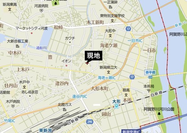 新潟市東区大形本町２丁目の土地