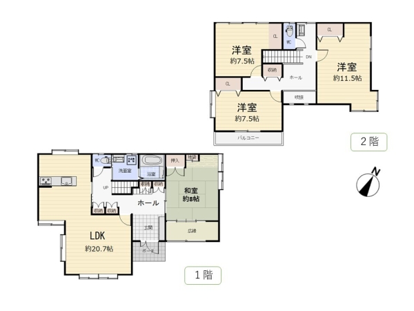江南区大淵　中古戸建