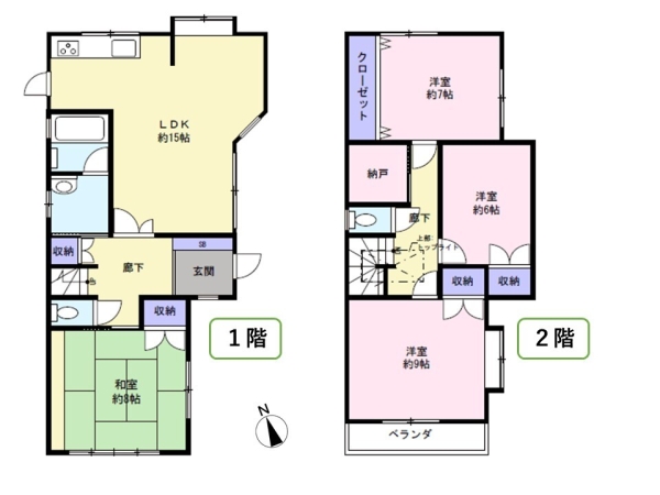 新潟市北区新崎１丁目の中古一戸建て