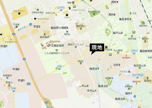 新潟市江南区荻曽根２丁目の土地