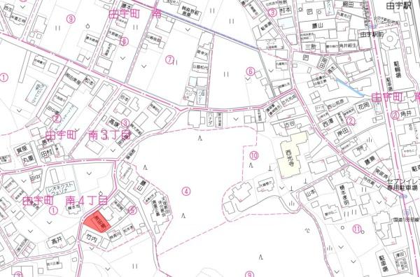 岩国市由宇町南３丁目の土地