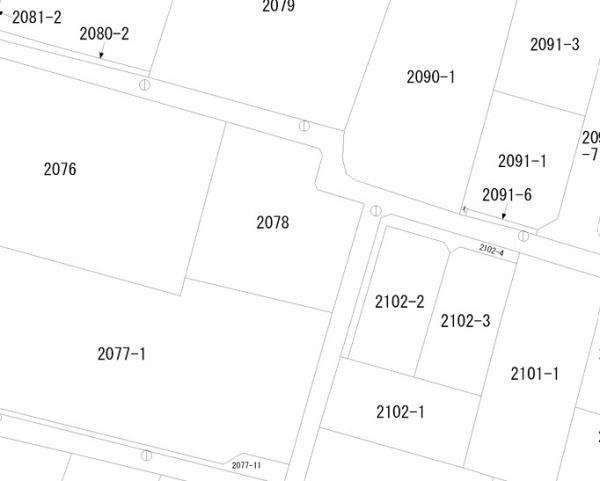 岩国市錦見７丁目の土地