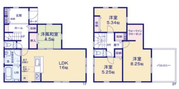 岩国市室の木町４丁目の新築一戸建