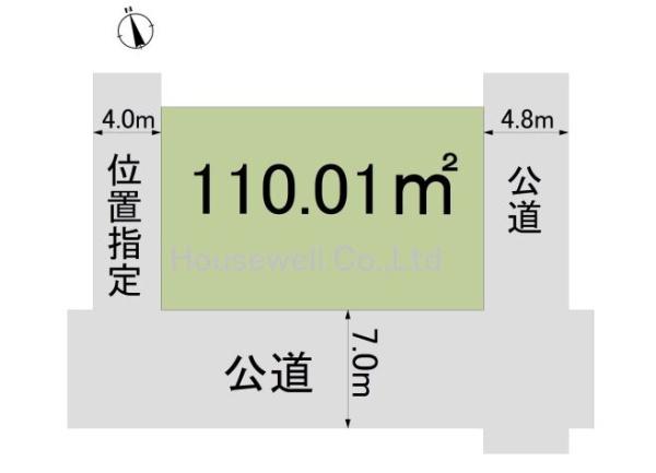 三郷市高須1丁目　土地