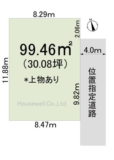 久喜市鷲宮1丁目　土地