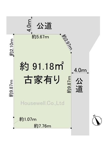 越谷市宮本町5丁目　土地