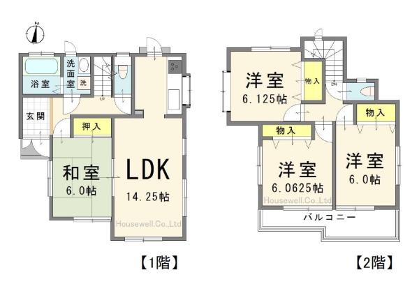 春日部市西金野井の中古一戸建て