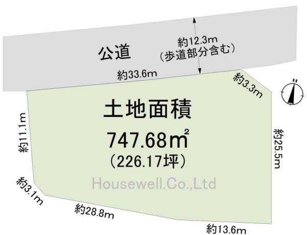 ふじみ野市福岡の土地