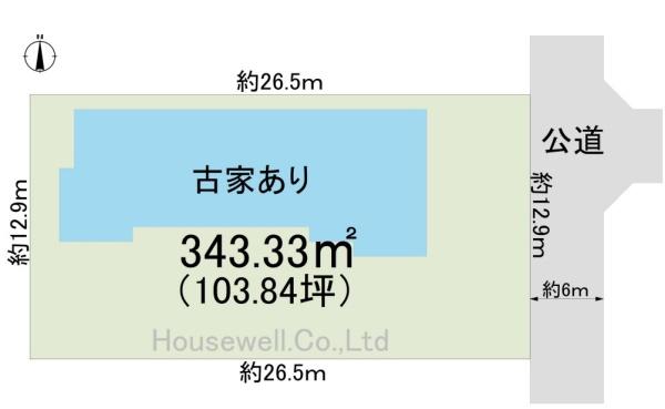 吉川市中曽根２丁目古屋付土地