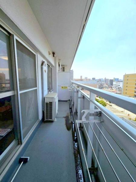 リプレ川口一番街1号棟(バルコニー)