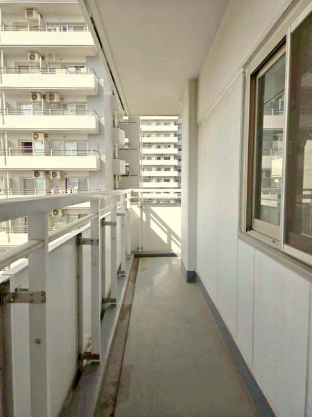 リプレ川口一番街1号棟(バルコニー)