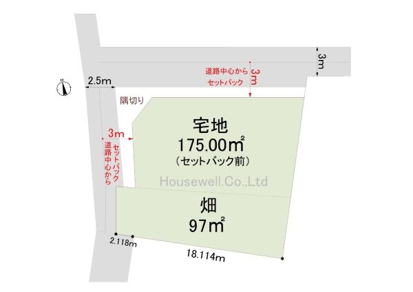 春日部市薄谷土地