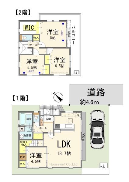 越谷市大字大里の中古一戸建て