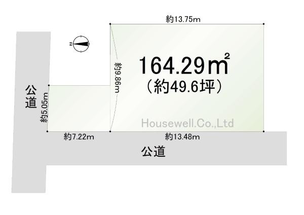 ふじみ野市北野１丁目の土地