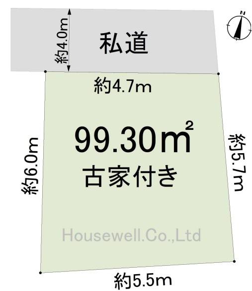 桶川市東２丁目の土地