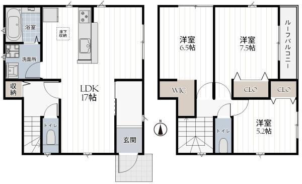 堺市東区大美野の新築一戸建