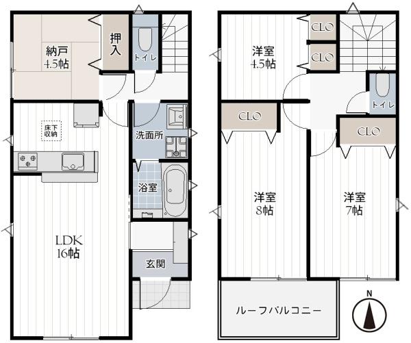 堺市東区大美野の新築一戸建