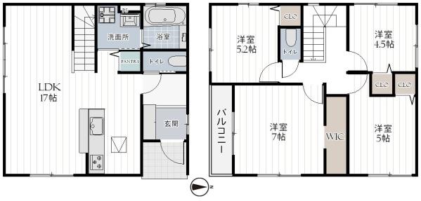 堺市東区日置荘原寺町の新築一戸建