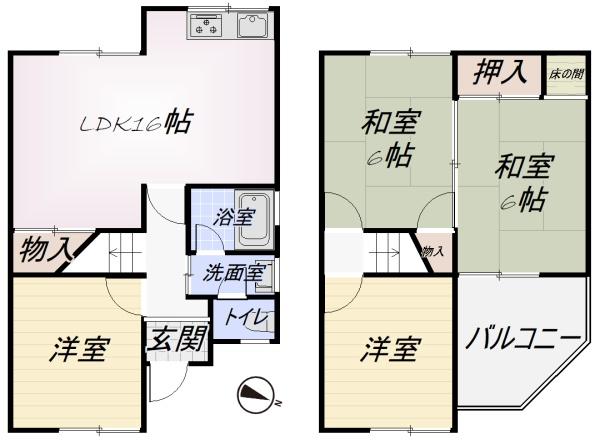 堺市東区南野田の中古一戸建