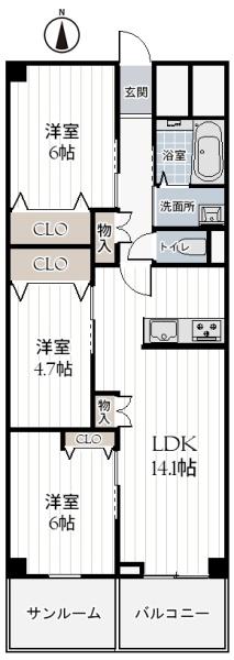 エバーグリーン金岡６号館