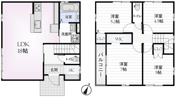 堺市東区中茶屋の新築一戸建