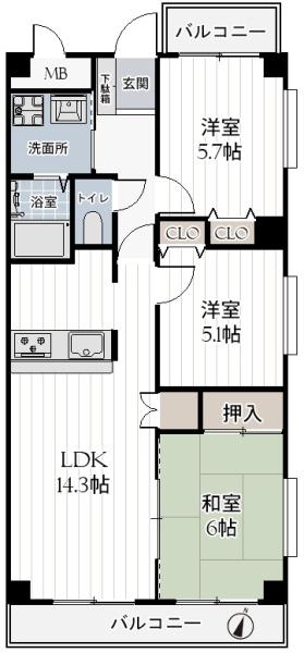 シャルマンフジ堺北