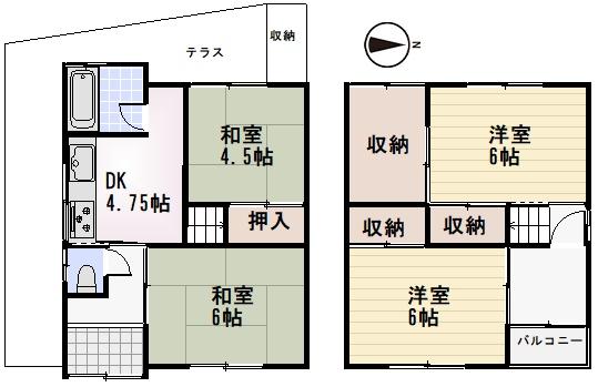 松原市高見の里２丁目の中古一戸建