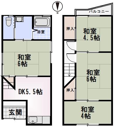 松原市阿保１丁目の中古一戸建