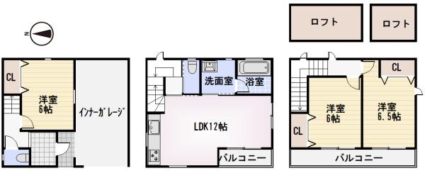 松原市天美北３丁目の中古一戸建
