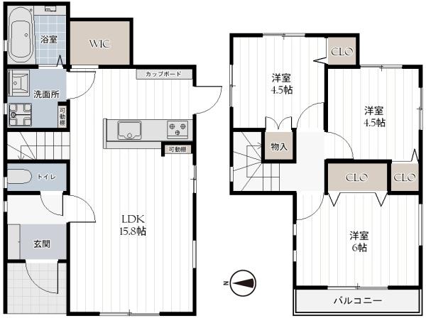 松原市一津屋６丁目の中古一戸建
