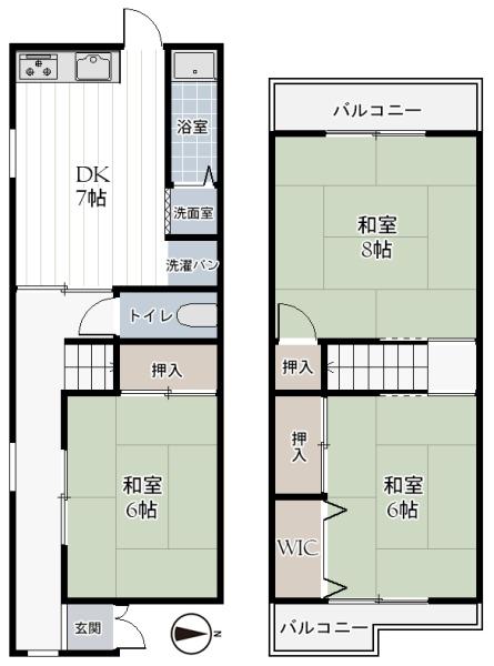 堺市東区南野田の中古一戸建