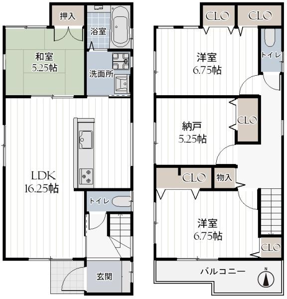 堺市美原区平尾の新築一戸建