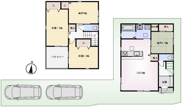 松原市三宅中４丁目の中古一戸建て