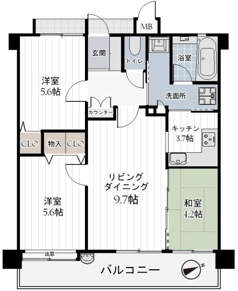 シャルマンフジ堺東ロイヤルガーデン