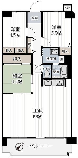 メゾンドール諏訪森