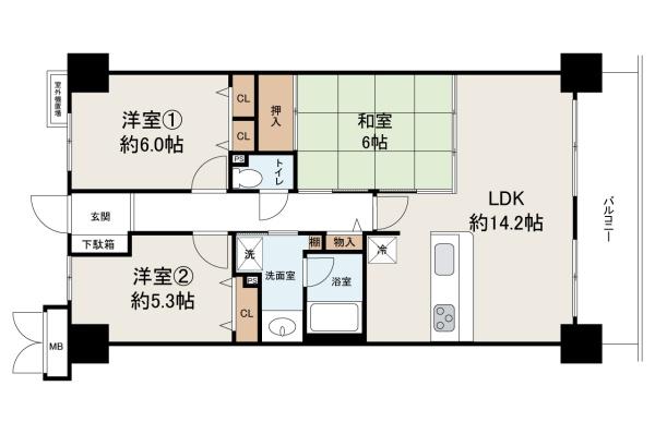 堺宿院グリーンマンション