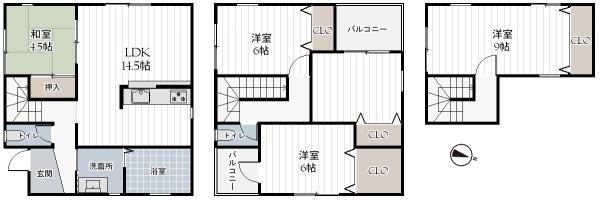 堺市堺区寺地町西３丁の中古一戸建