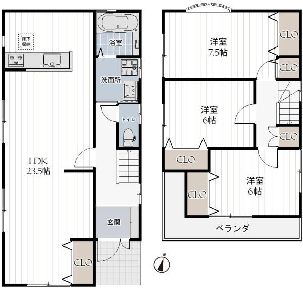 堺市東区大美野の中古一戸建て
